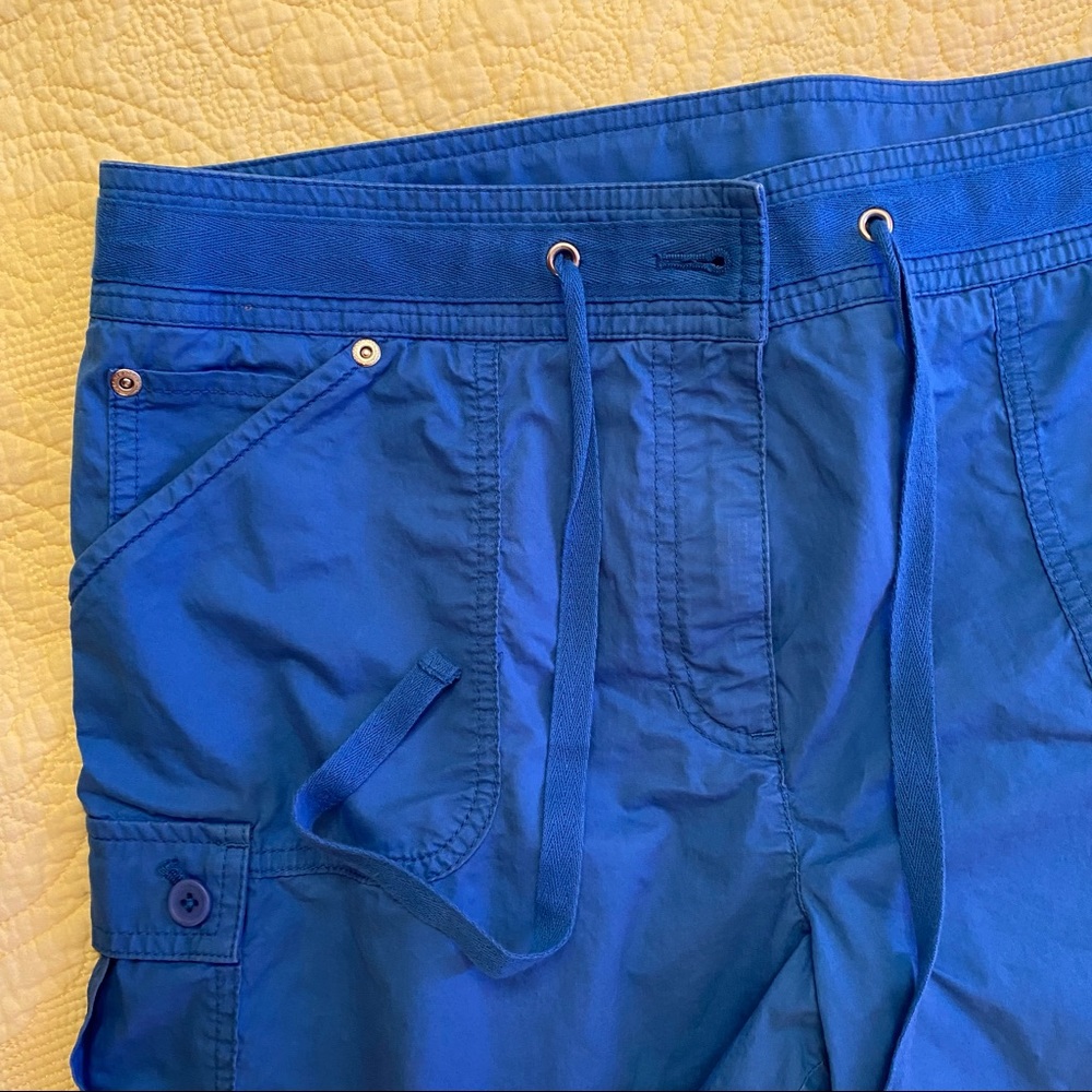 Jones New York Capris- Copen blue - size 14